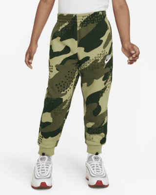 Nike Sportswear Club Camo Joggers Little Kids Pants. Nike